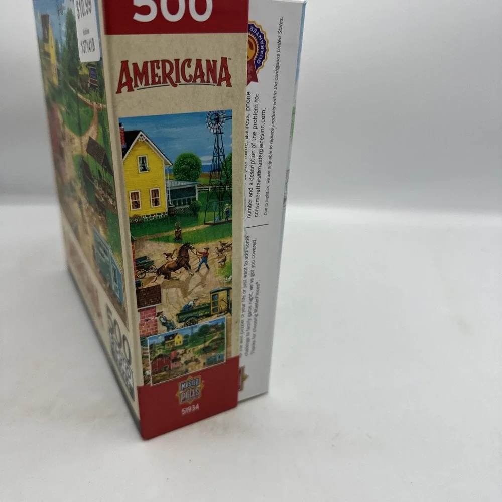 MasterPieces Americana‎ After the Chores EZ Grip 500 LG Pcs Used Ez Grip Large